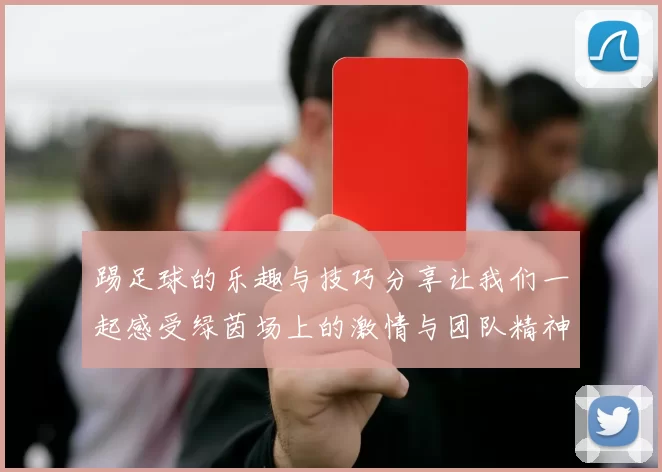 踢足球的乐趣与技巧分享让我们一起感受绿茵场上的激情与团队精神